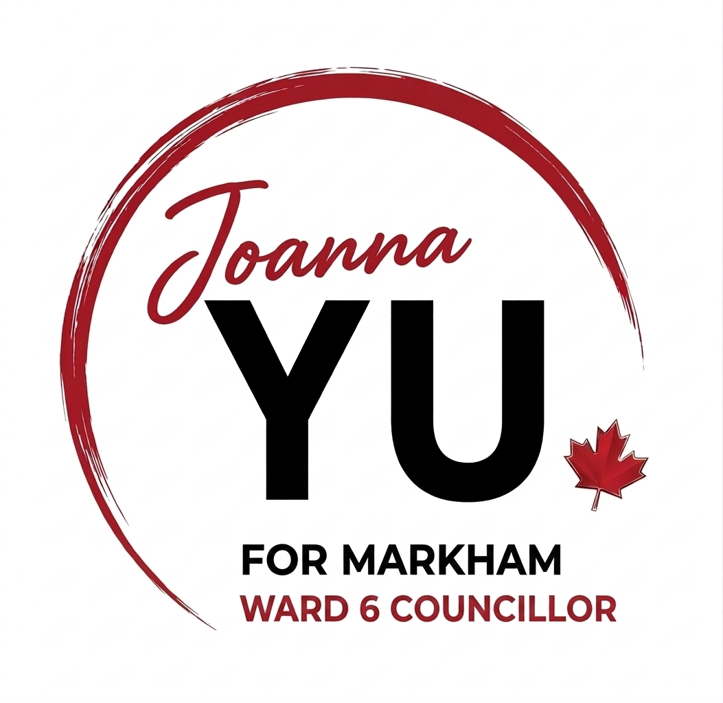 Joanna Yu for Markham Ward 6 Councillor